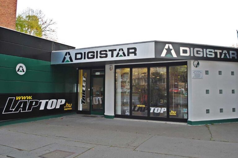 A Digistar szervízközpontja és irodája Pécs belvárosában