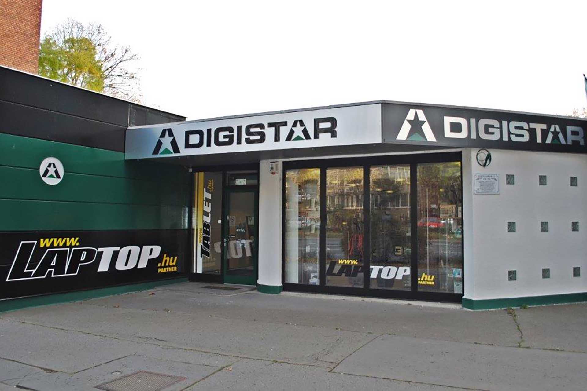 A Digistar szervízközpontja és irodája Pécs belvárosában